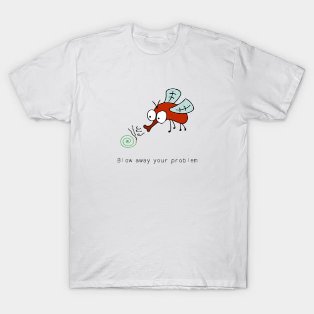 funny mosquito T-Shirt by wordspotrayal